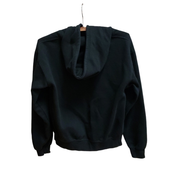 3 Layer Tic Tok Hoodie Youth Size XL Black Front Spell Out Pouch - Picture 2 of 5